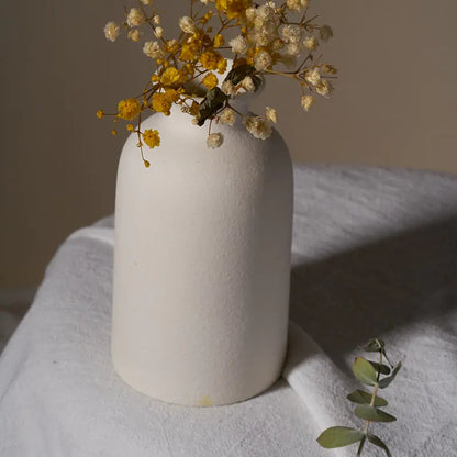 Simple Ceramic Vase Tan