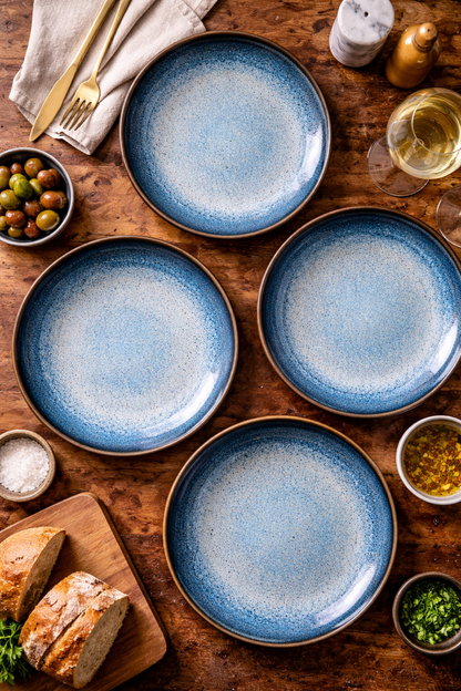 Blue Ceramic Plate - Make every meal feel like a moment