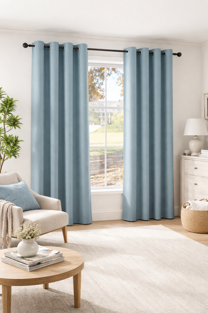 Blackout Curtains Sky Blue
