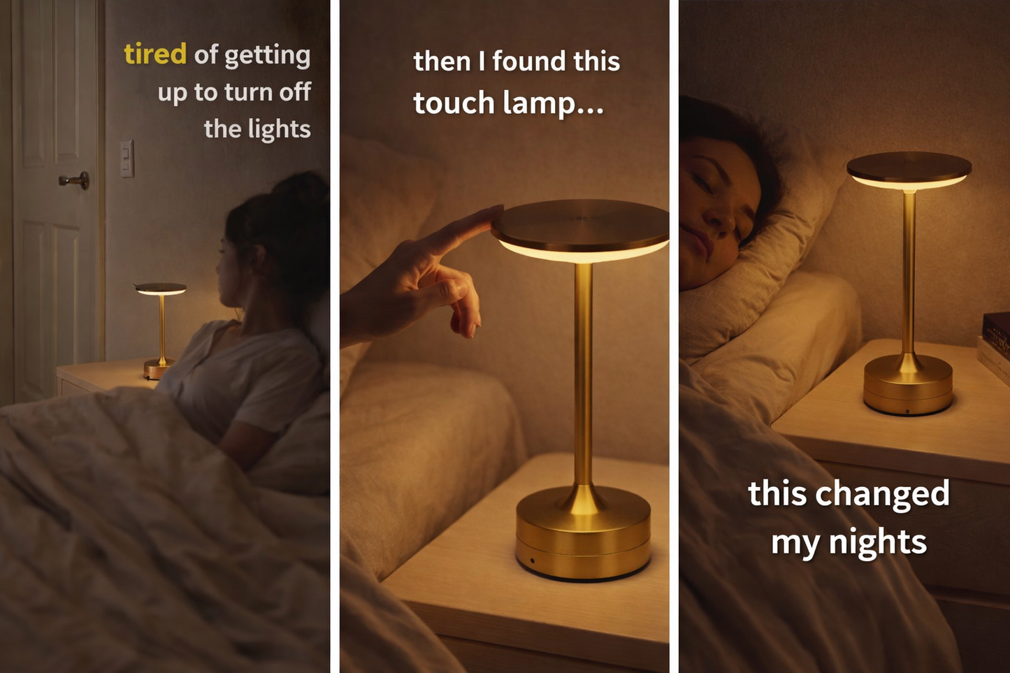 Night Lamp – cordless, calm, effortless