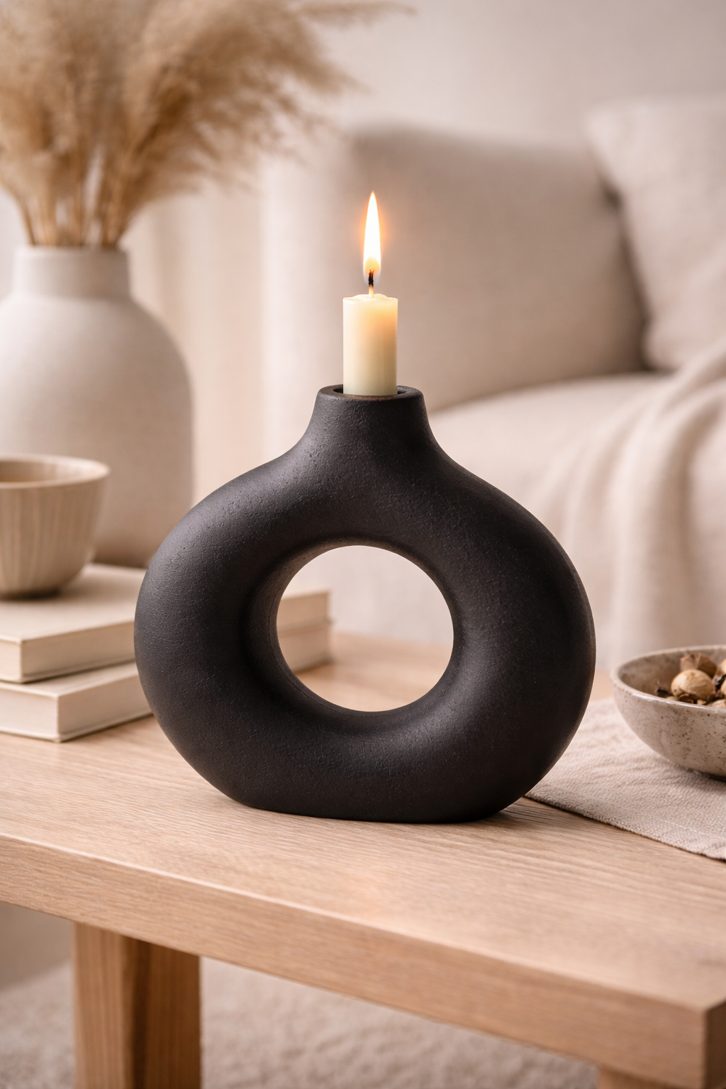 Ceramic Donut Vase