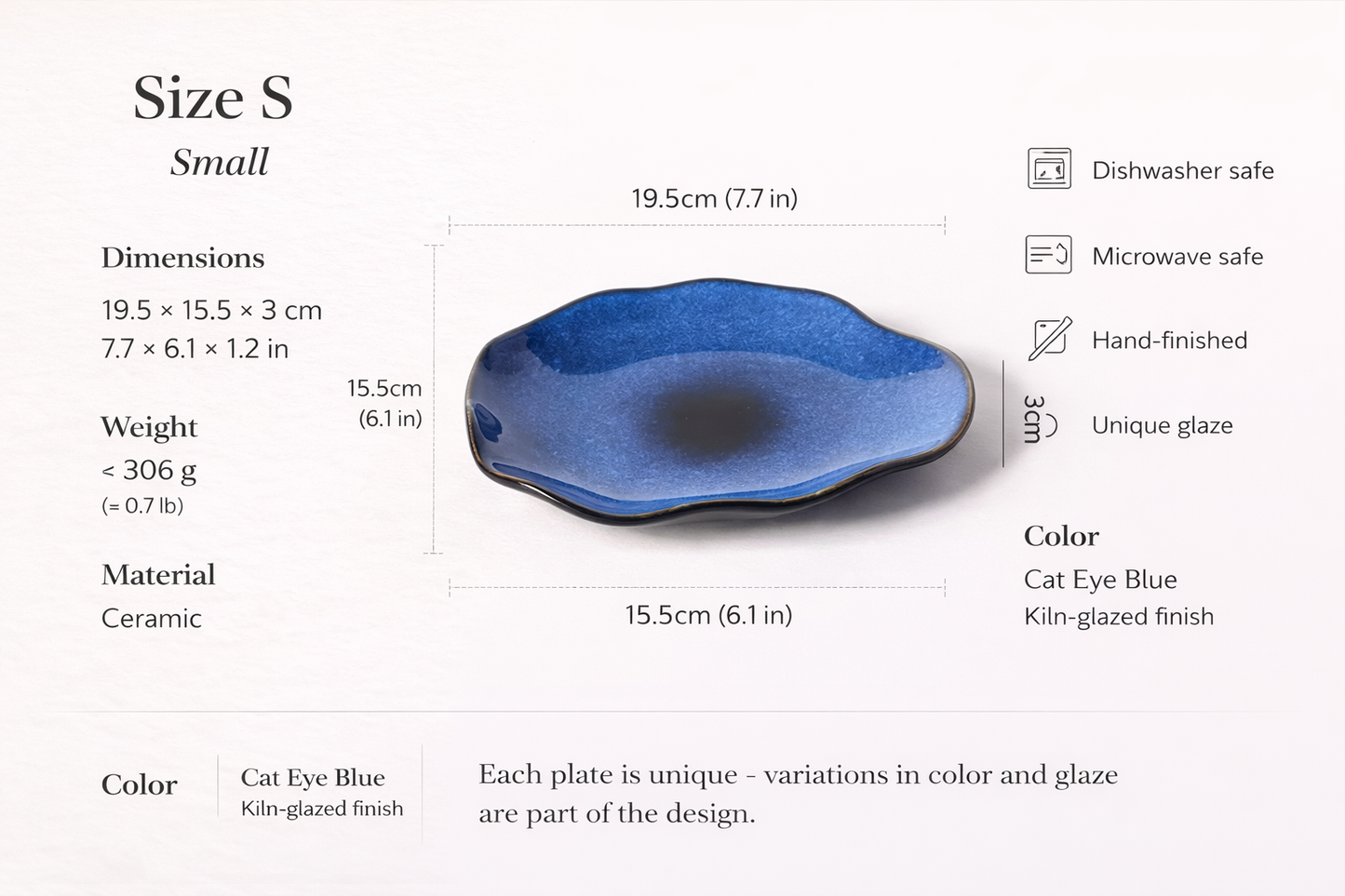 Aoi CatEye Plate