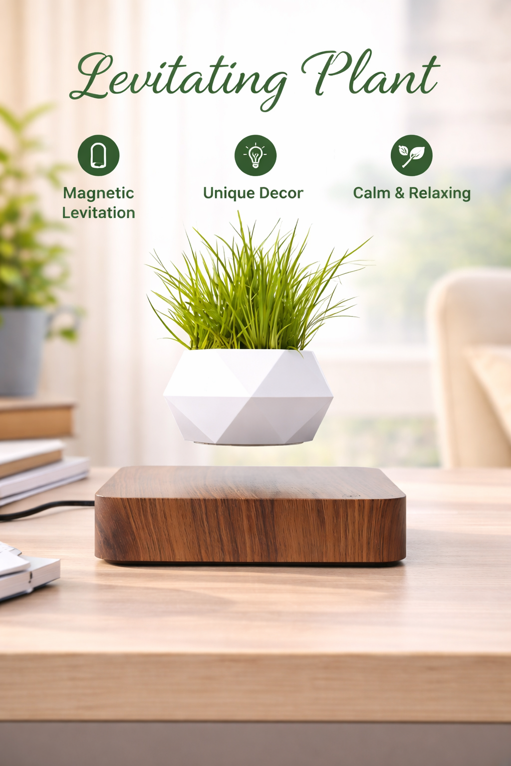 Potted Plant Home Desk Decor