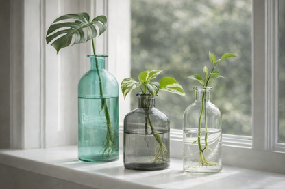 Nordic Glass Flower Vase Decor