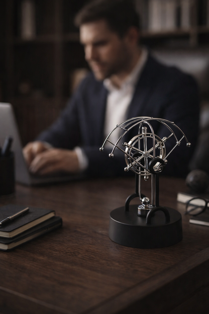 Newton Pendulum Miniature Physics Decor