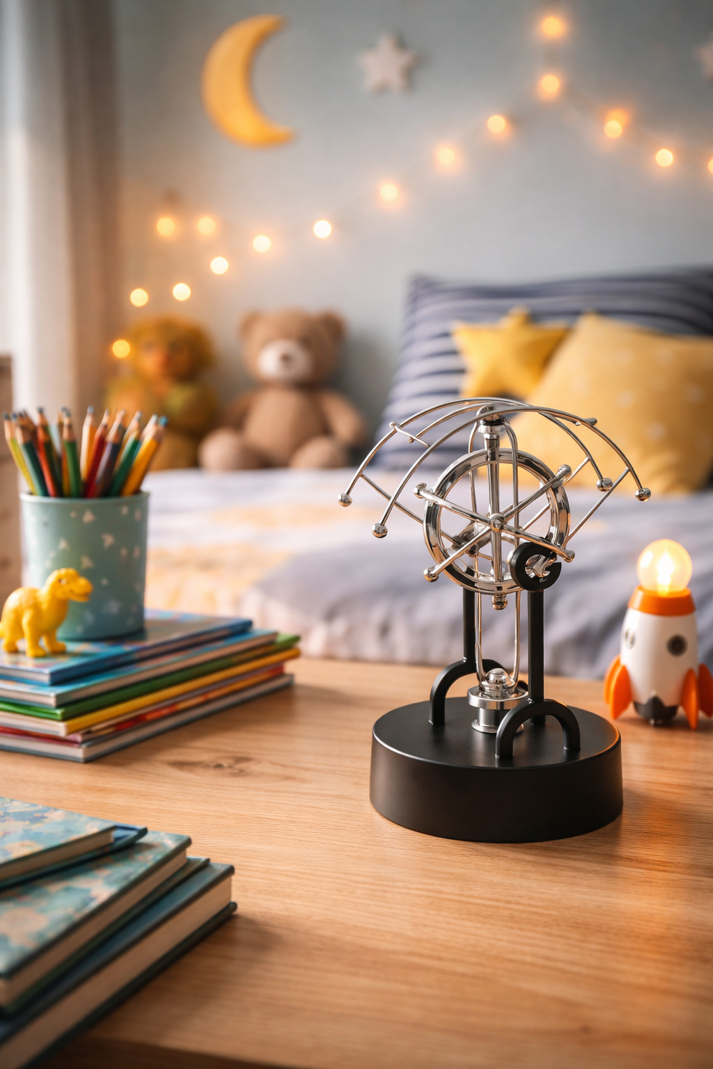 Newton Pendulum Miniature Physics Decor