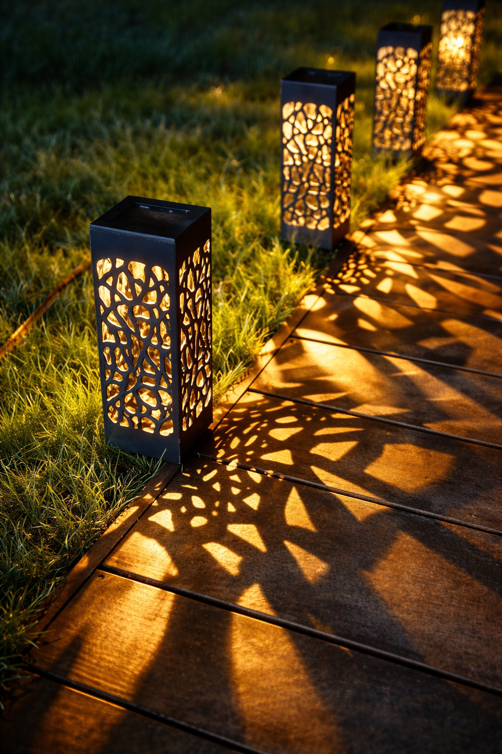 Solar Powered Waterproof Vintage Garden Light