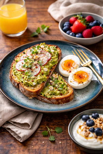 Blue Ceramic Plate - Make every meal feel like a moment