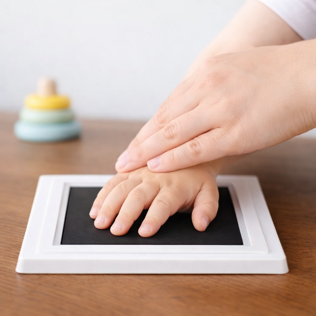 print use child hand memory gift present clean 