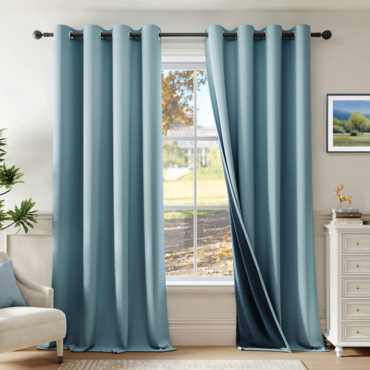 Blackout Curtains Sky Blue