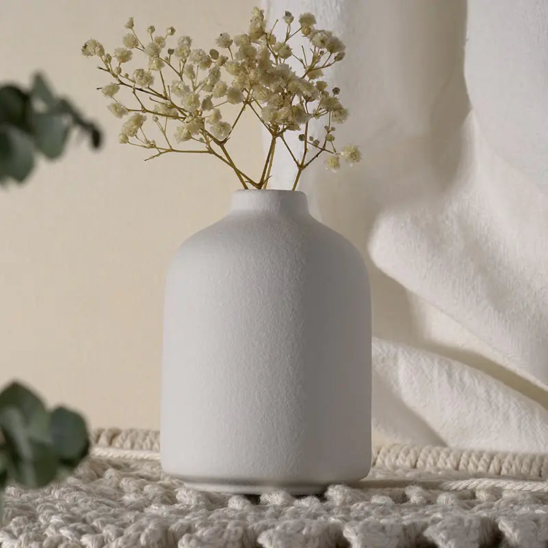 Simple Ceramic Vase Tan