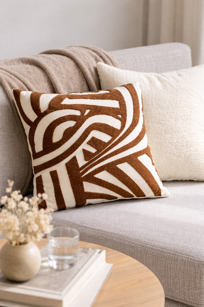 Chic boho pillow case