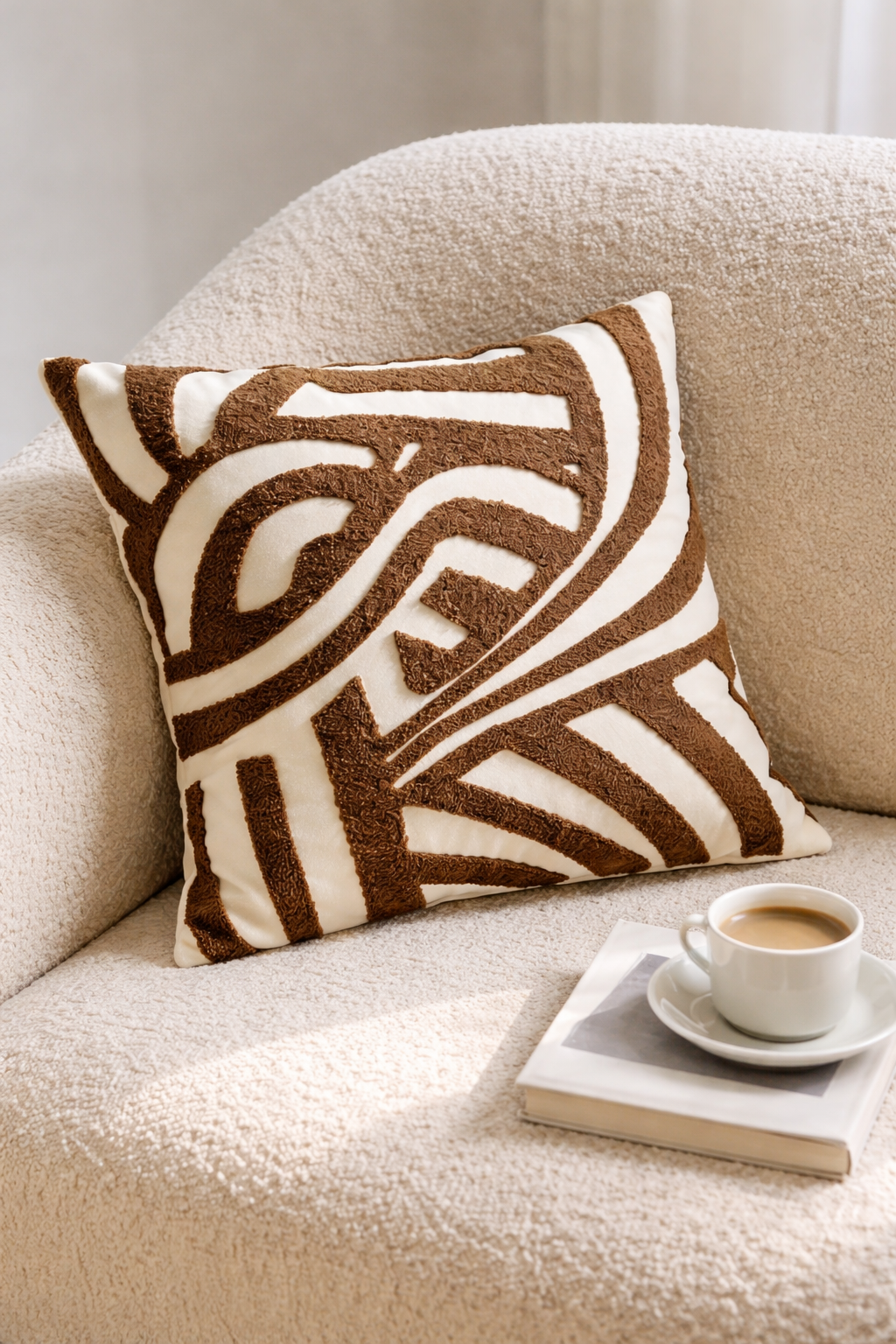 Chic boho pillow case