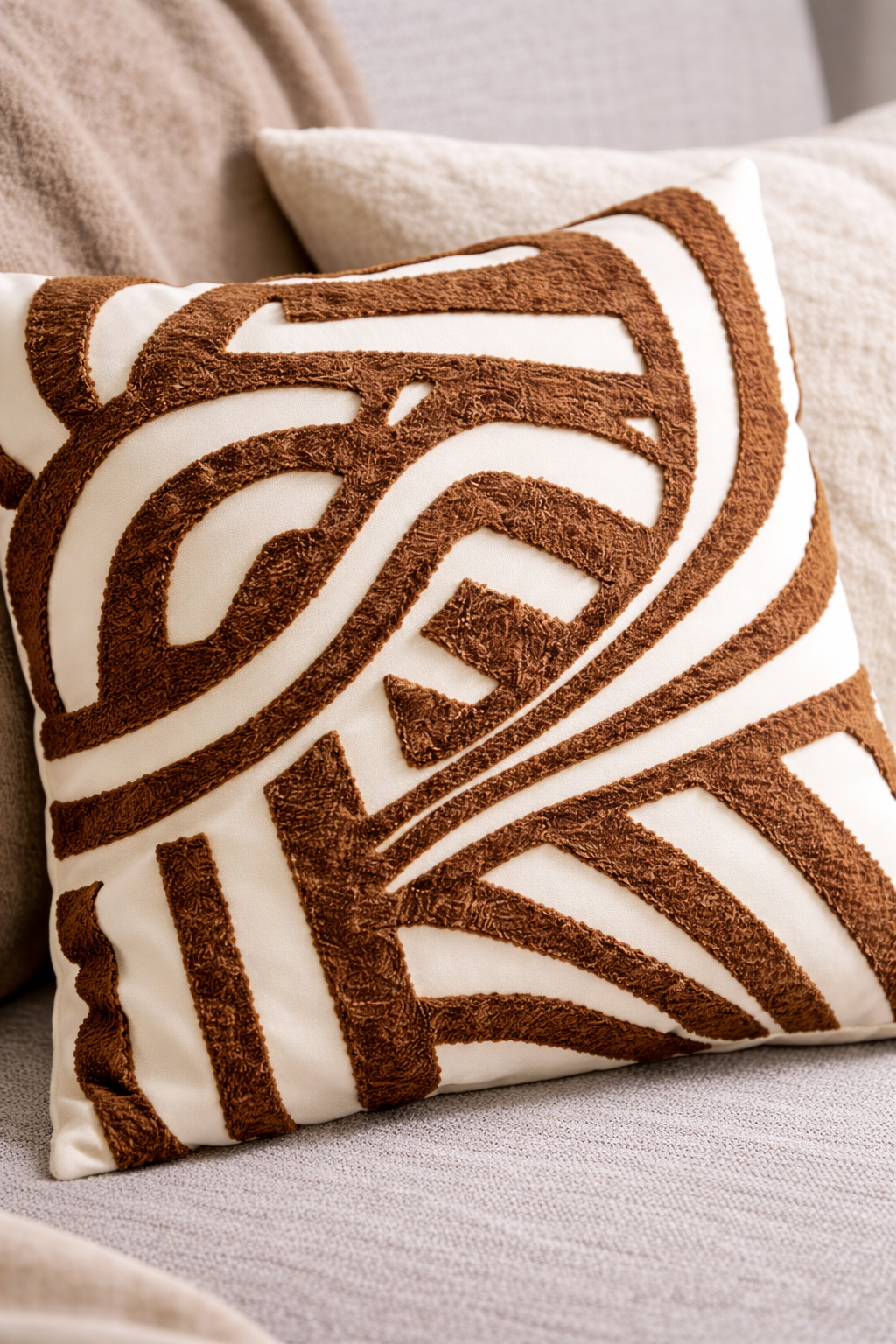 Chic boho pillow case